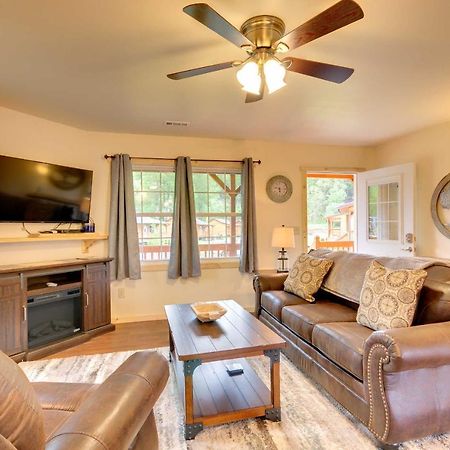 Cozy Cabin On Tuckasegee River - Near Bryson City Exterior foto